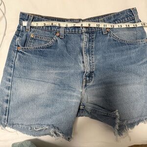 Vintage Levi's Blue Jean Shorts